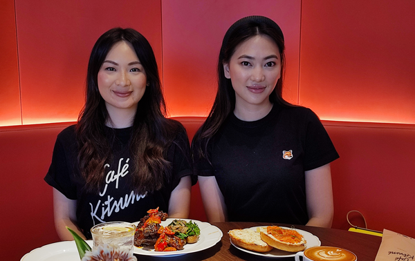 Pemilik Café Kitsuné Indonesia, Nadia Tjahyadikarta & Cindy Angelina