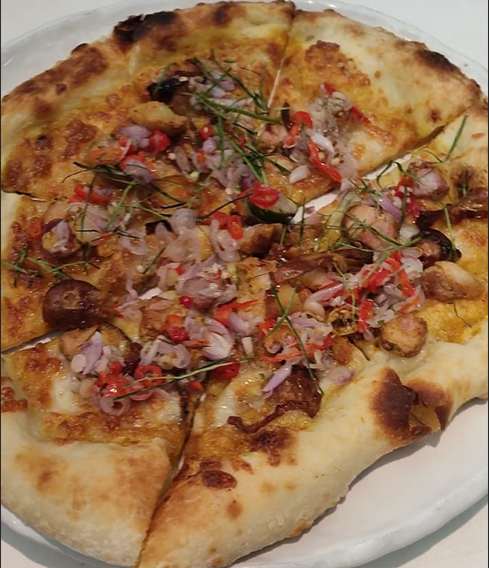 Balinese Festive Pizza